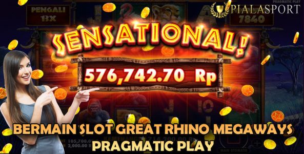 Bermain Slot Great Rhino Megaways Pragmatic Play